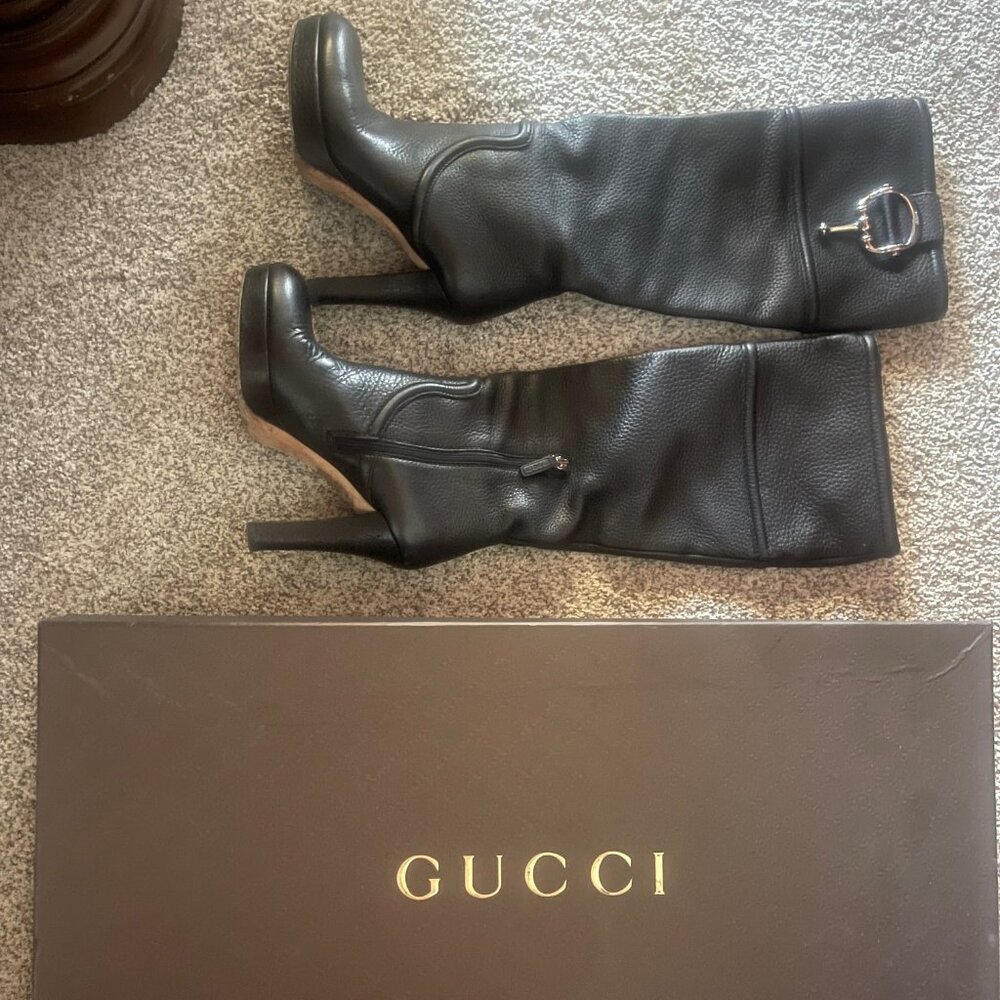 Hasler Horsebit Accent Leather Boots size 36.5